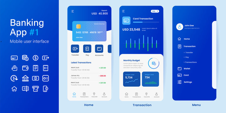 Banking App UI